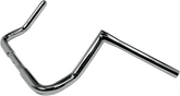 La Choppers 10" Twin Peaks Touring Handlebar - Chrome